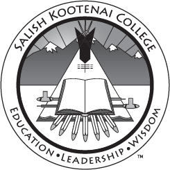 GrayscaleSKCSealTM Salish Kootenai College Grayscale Seal
